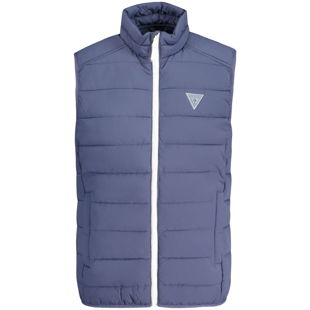 Guess Jeans Blue Spandex Jacket GU-33227-S