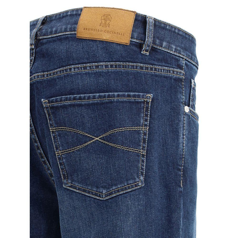 Brunello Cucinelli Straight Jeans BR-M283PD3210C1468-IT46 | S