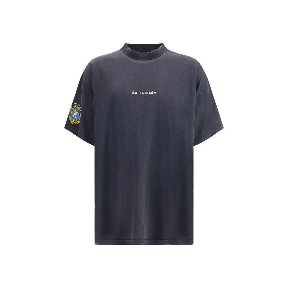 Balenciaga Logoed T-Shirt BA-831305TSVH41041-3