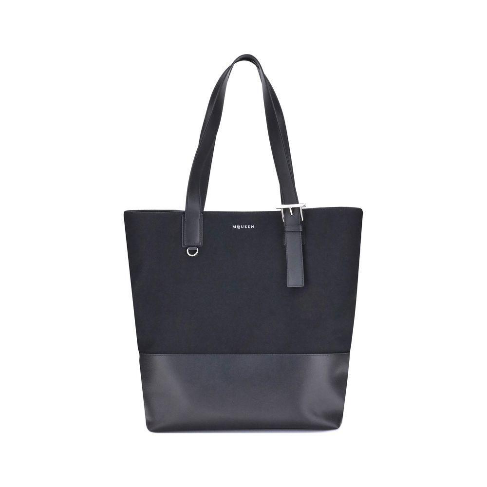 Alexander McQueen Canvas Tote Bag AL8360691AAU21000BB