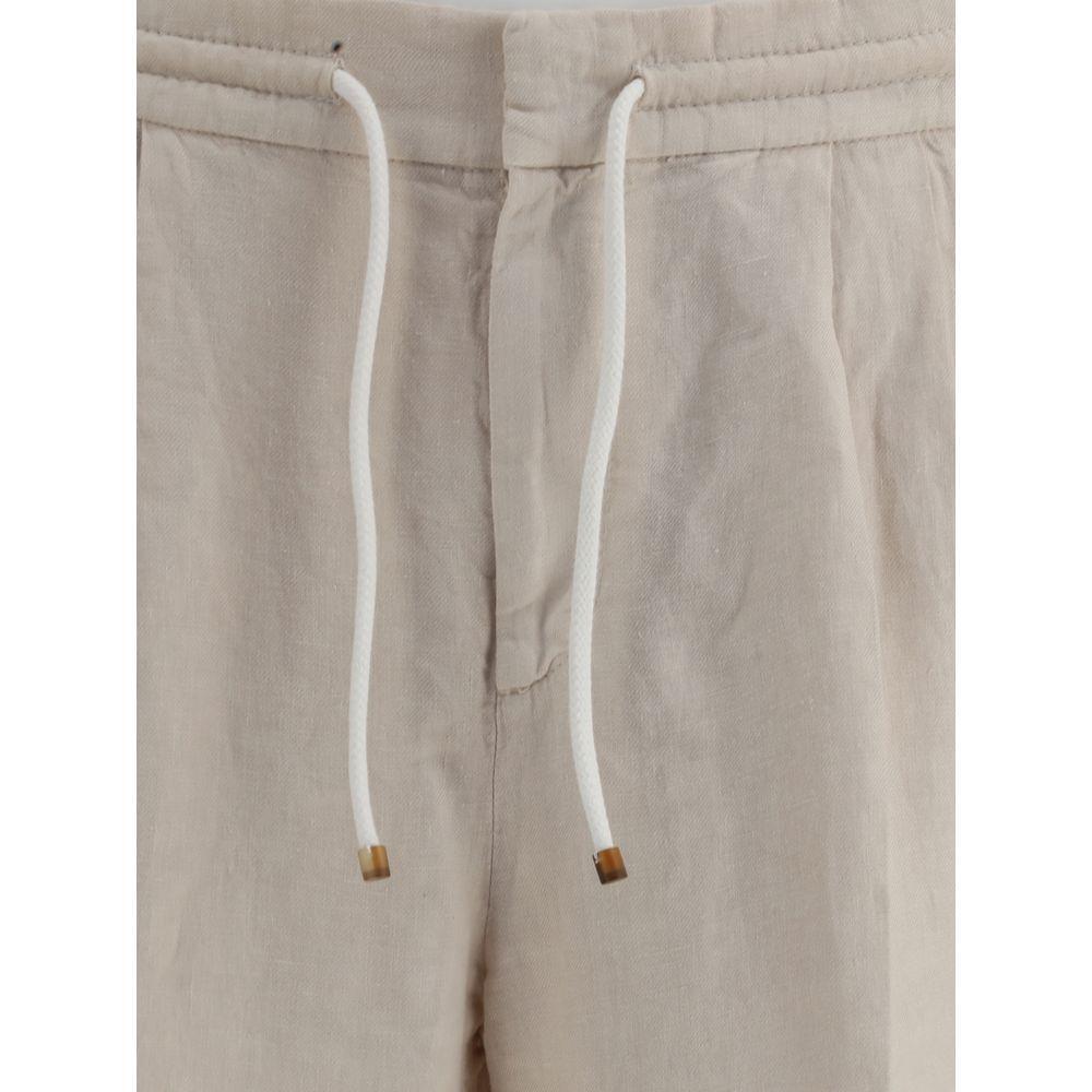 Brunello Cucinelli Linen Pants BR-M243DE1710C6008-IT54 | XXL