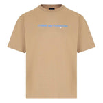 Comme Des Fuckdown Brown Cotton T-Shirt CO-15713-XXL
