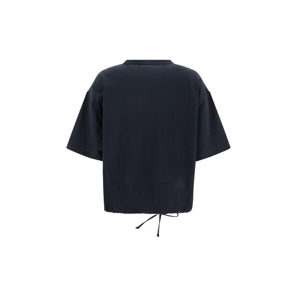 Fabiana Filippi Silk detail T-shirt FA-JED275F615L456VR4-IT40 | M