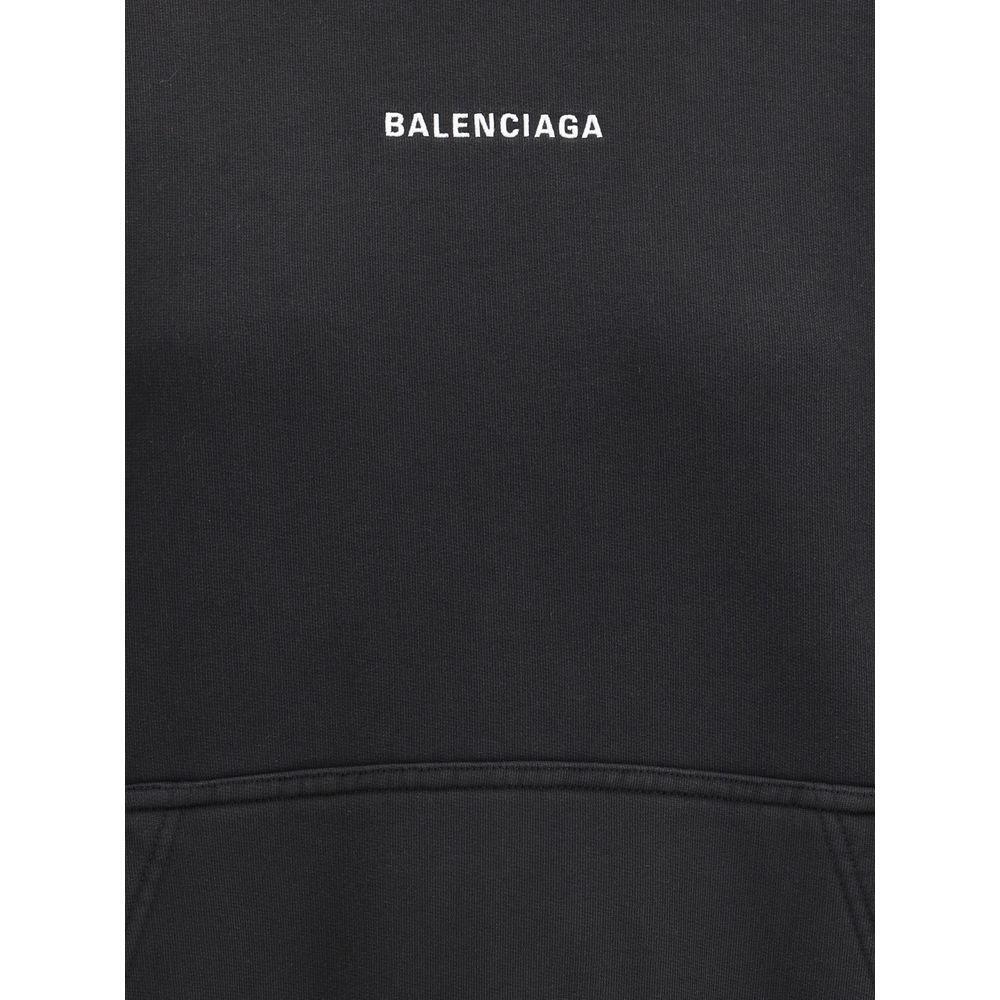 Balenciaga Logoed Hoodie BA-767877TRVJ31569-S