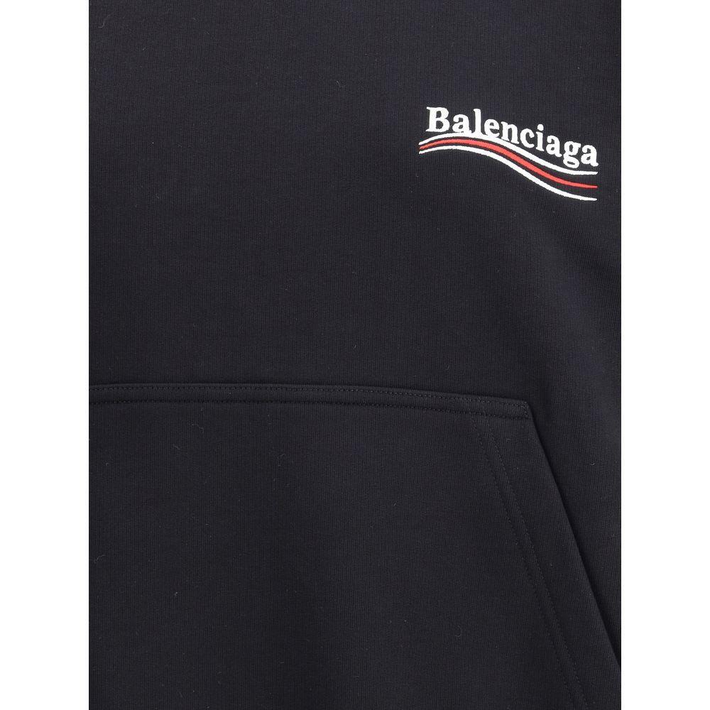 Balenciaga Logoed Hoodie BA-767877TKVI91070-M