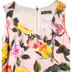 Dolce & Gabbana Multicolor Floral Knee Length Sheath Dress DR81541-38
