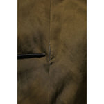 Jil Sander Olive Green Viscose A-line High Waist Midi Skirt SKI2071-34