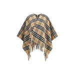 Burberry Archivio Check Cashmere Cape BU-8102992A2021-ONE SIZE