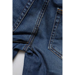 Dolce & Gabbana Blue Cotton Low Waist Skinny Denim Jeans PAN75685-36