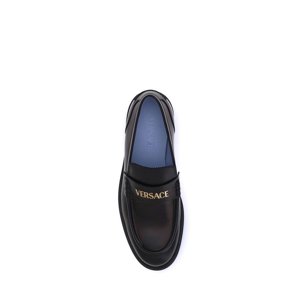 Versace Leather Loafers VE-10178491A119071B00V-EU41/US8