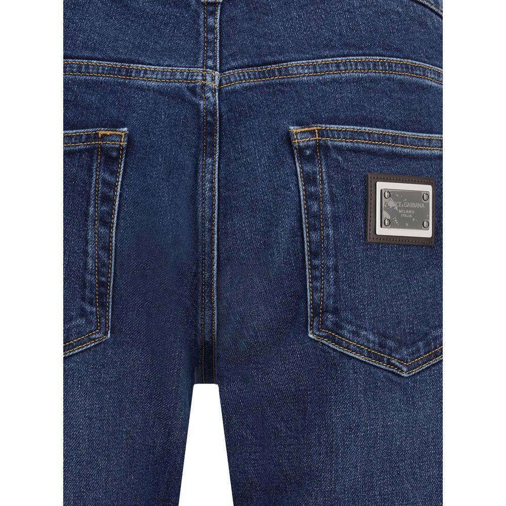 Dolce & Gabbana Mid-Rise Jeans DO-GY07CDG8NI7S9001-IT44 | XS