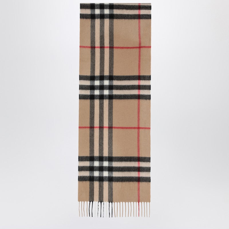 Burberry Cashmere scarf with Check motif LDin,Men,Men > Accessories,Men > Accessories > Scarves Hats & Gloves,Yes Eu 8076576U130655/R_BURBE-A7026_100