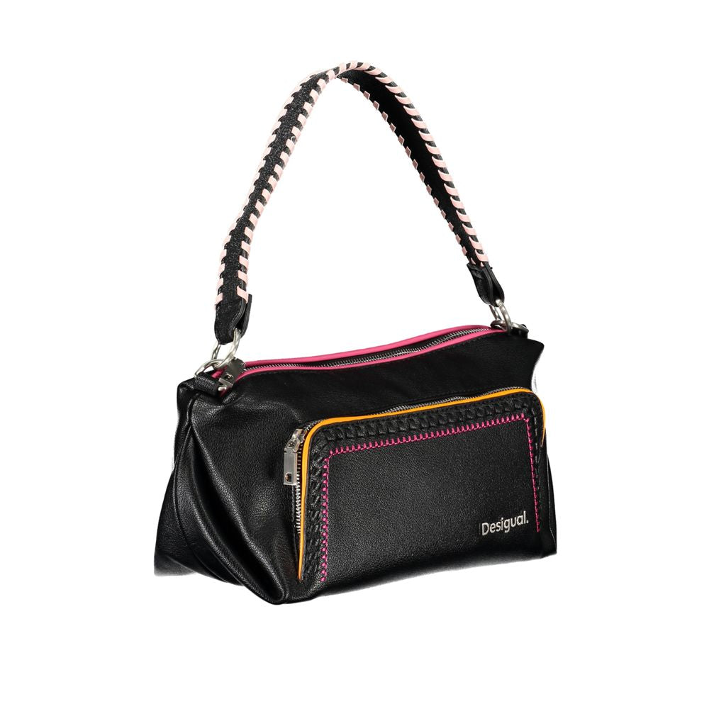 Desigual Black Polyethylene Handbag DE-26962
