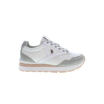 U.S. POLO ASSN. White Polyester Sneaker US-19375-EU35/US5