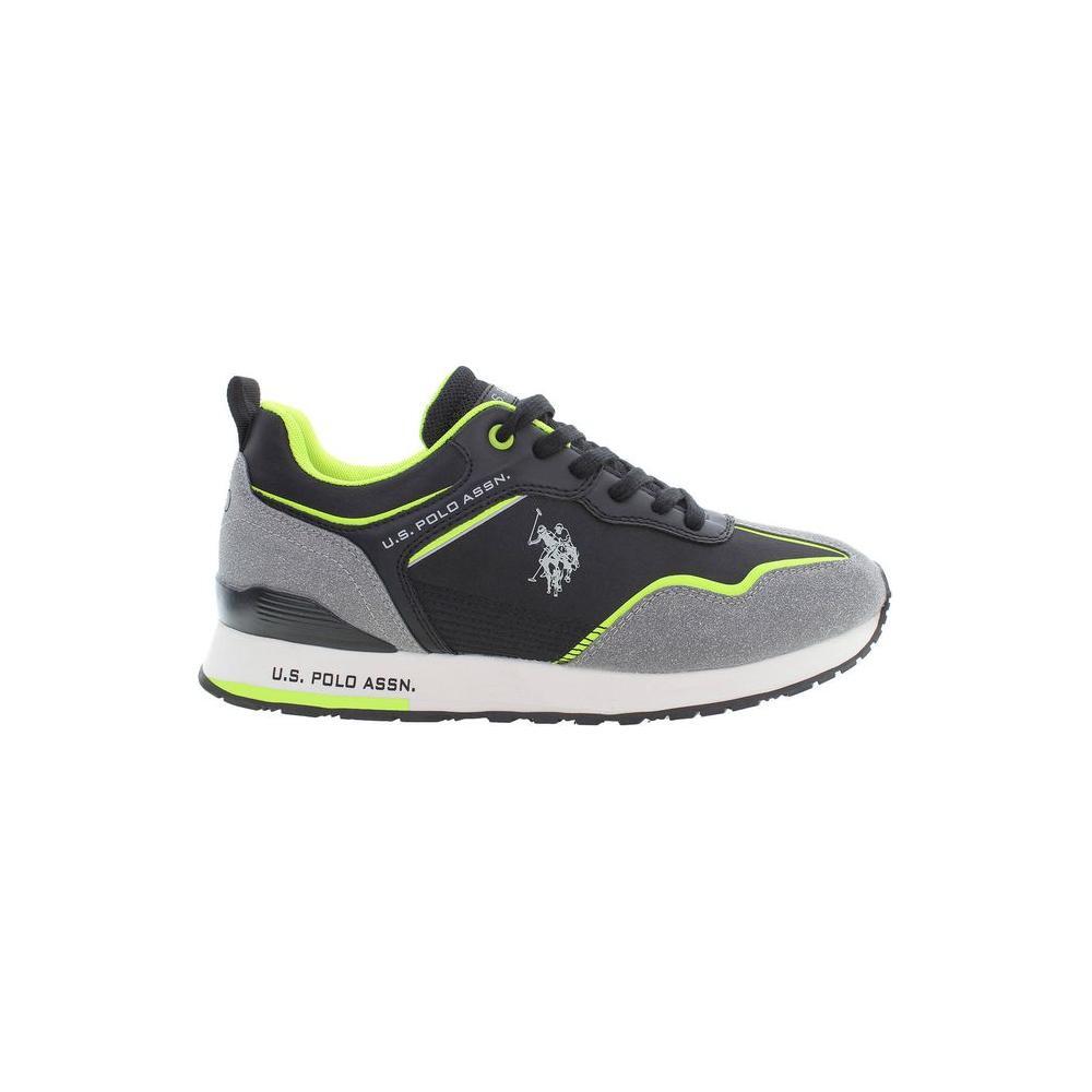 U.S. POLO ASSN. Black Polyester Sneaker US-19399-EU41/US8
