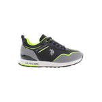 U.S. POLO ASSN. Black Polyester Sneaker US-19399-EU41/US8