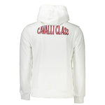 Cavalli Class White Cotton Sweater CA-21267-S