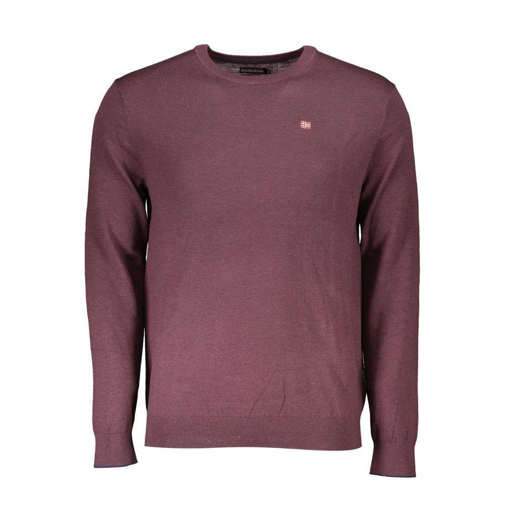 Napapijri Purple Wool Sweater
