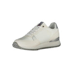 Napapijri White Polyester Sneaker NA-23094-EU37/US7