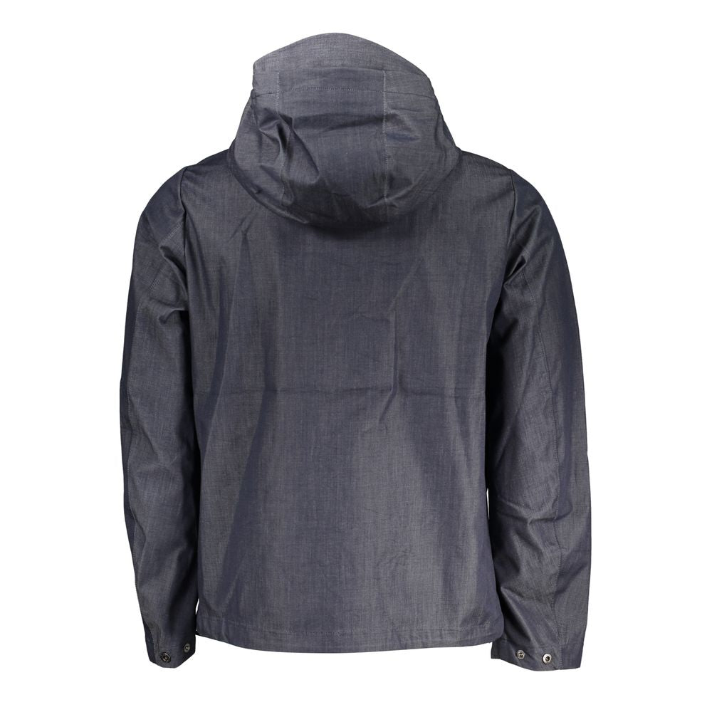 K-WAY Blue Cotton Jacket KW-28690-XXL