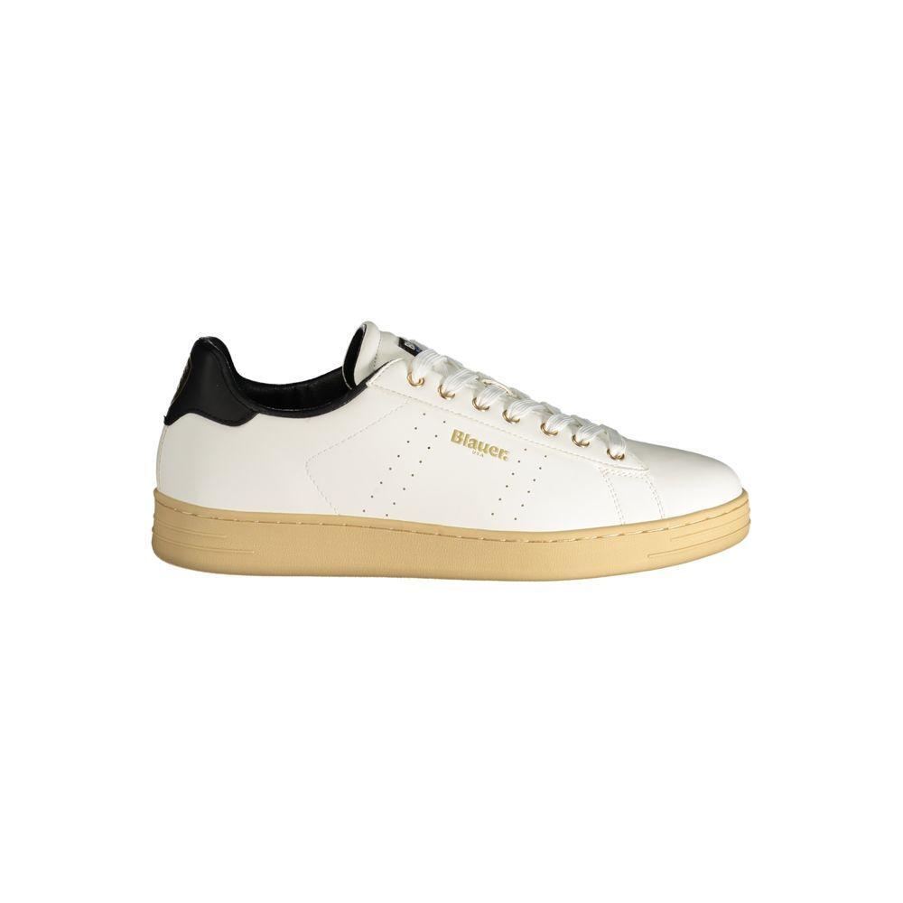 Blauer White Polyester Sneaker BL-29829-EU46