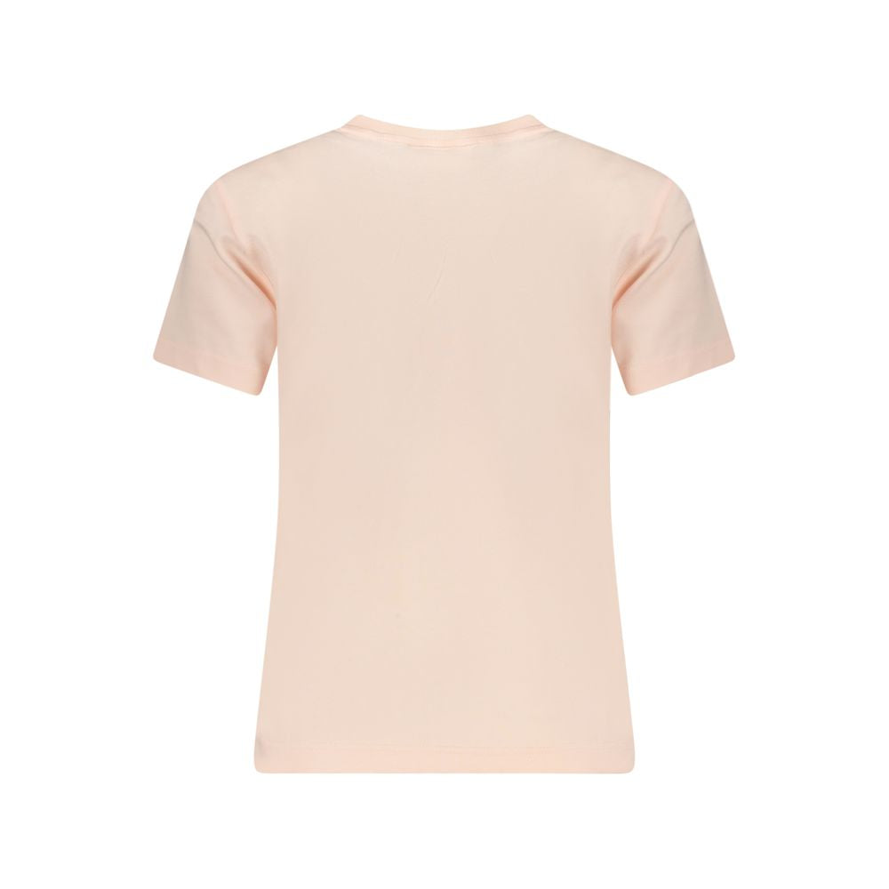 Calvin Klein Pink Cotton Tops & T-Shirt CA-39021-XS