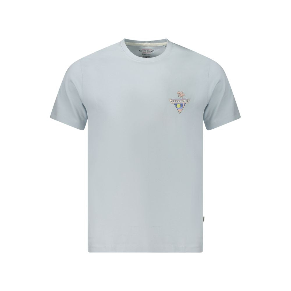 Guess Jeans Blue Cotton T-Shirt GU-39069-L