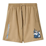 Comme Des Fuckdown Brown Cotton Short CO-15730-XL