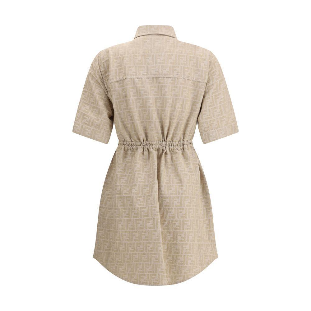 Fendi Chambray Dress FE-FLD562ASMFF1SAZ-IT40 | M