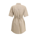 Fendi Chambray Dress FE-FLD562ASMFF1SAZ-IT40 | M