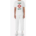 Casablanca White Cotton T-Shirt CA-14854-XS