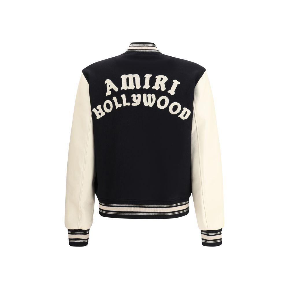 Amiri Hollywood bomber Jacket AM-AMOUBB1066BLACK-L