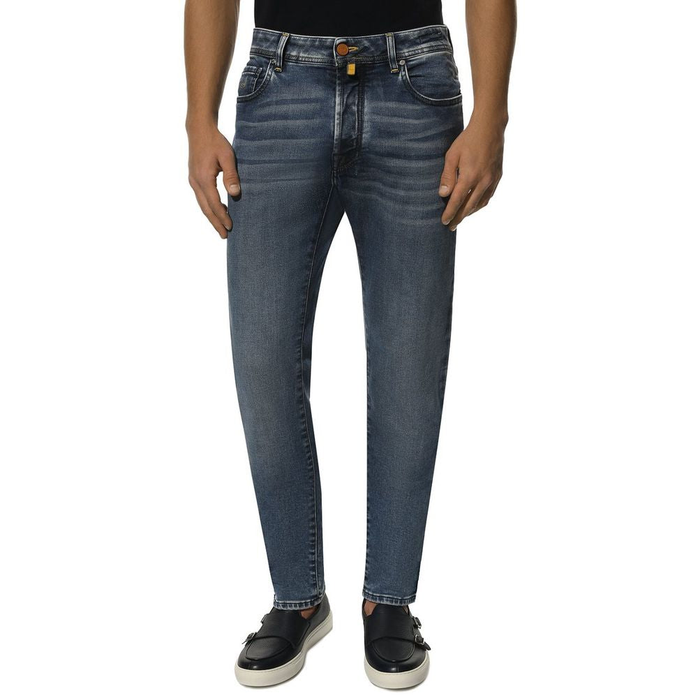 Jacob Cohen Blue Cotton Jeans & Pant JA-15740-W32