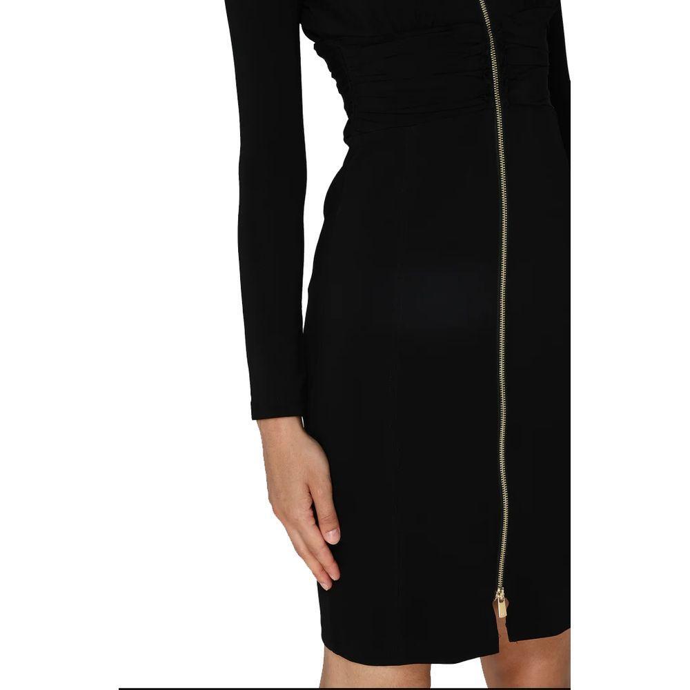 PINKO Black Viscose Dress