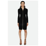 PINKO Black Viscose Dress