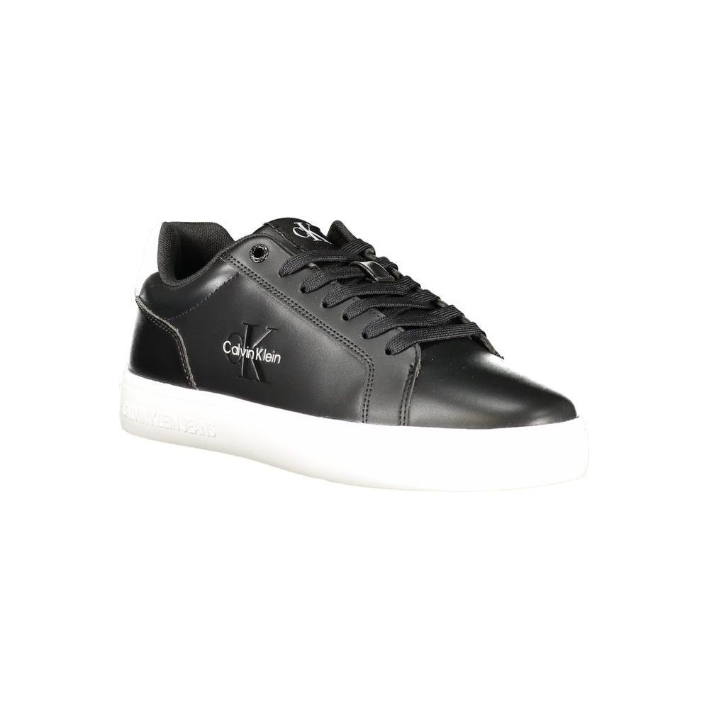 Calvin Klein Black Leather Men Sneaker CA-39138-EU40/US7