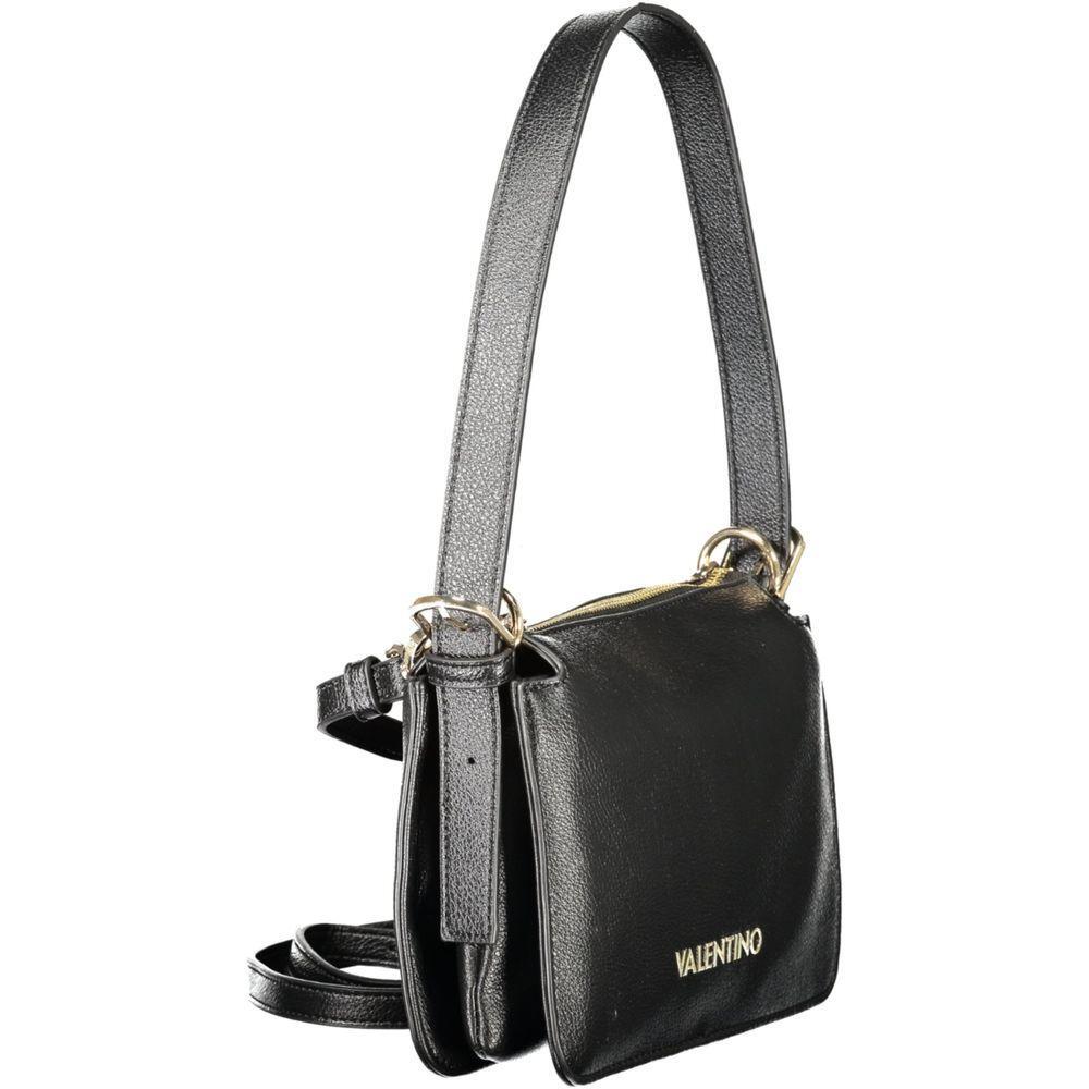 Mario Valentino Black Polyethylene Women Handbag VA-39176