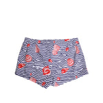 Dolce & Gabbana Multicolor Striped Beachwear Swim Trunk Swimwear