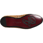 Dolce & Gabbana Brown Woven Raffia Slip On Loafers Shoes MV7617-40.5