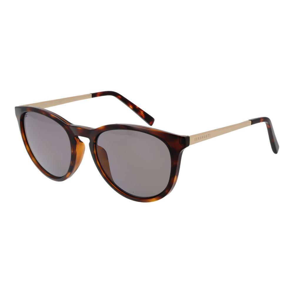 Serengeti Brown Unisex Sunglasses SE-1015369