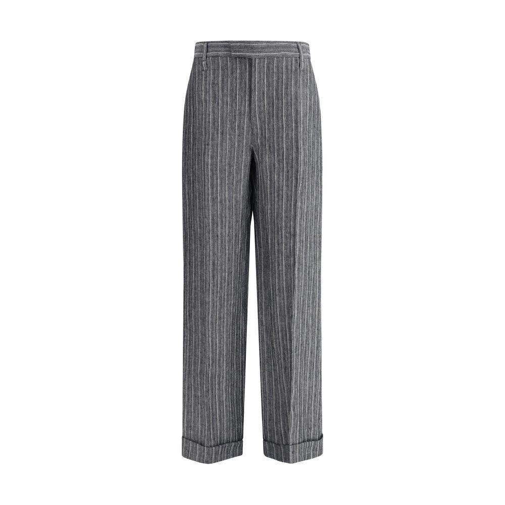 Brunello Cucinelli Linen Pants BR-MH542P8492C001-IT44 | L