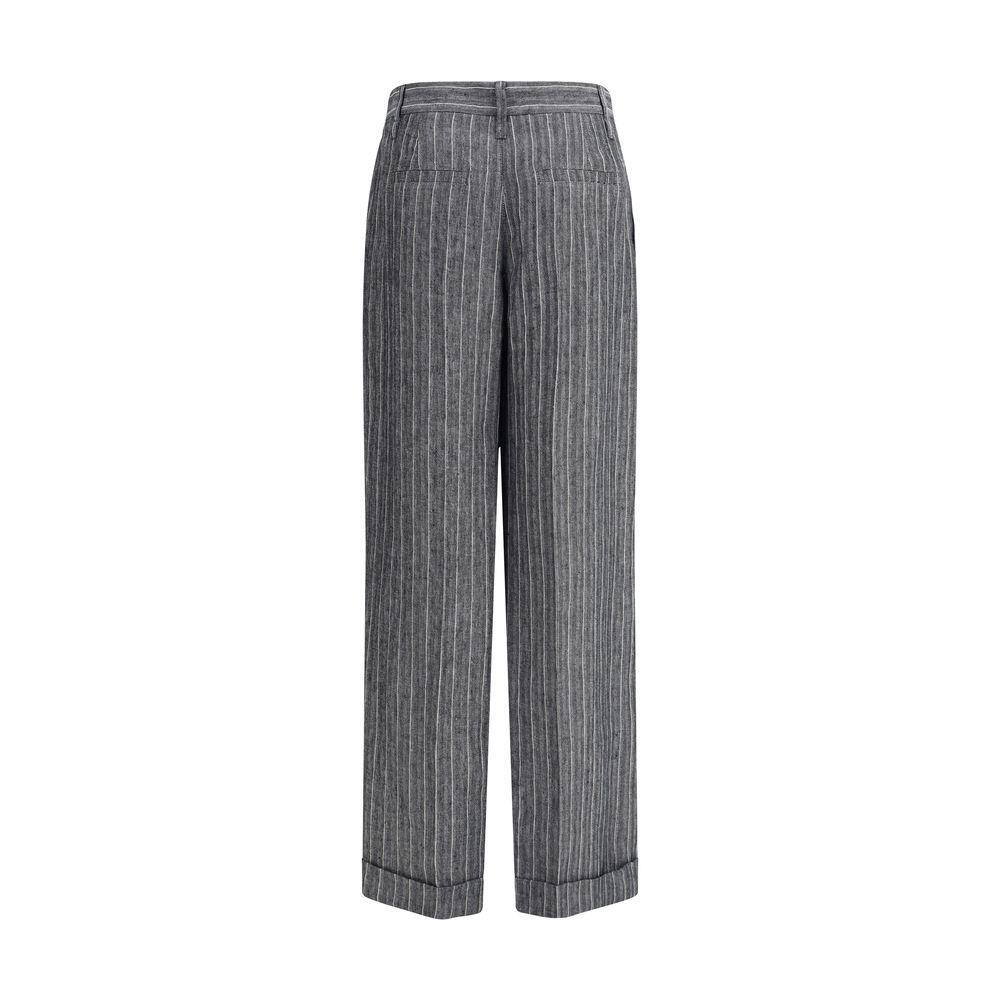 Brunello Cucinelli Linen Pants BR-MH542P8492C001-IT44 | L
