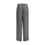 Brunello Cucinelli Linen Pants BR-MH542P8492C001-IT44 | L