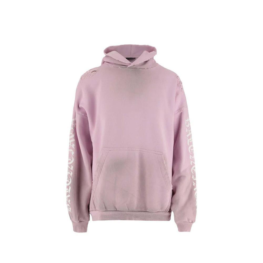 Balenciaga Stencil Medium Fit Hooded Sweatshirt BA-8735224103124-S