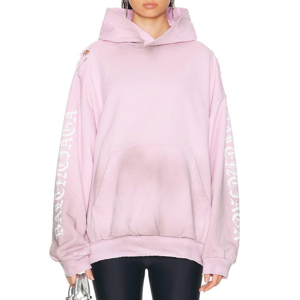 Balenciaga Stencil Medium Fit Hooded Sweatshirt BA-8735224103124-S