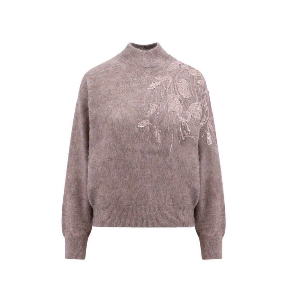 Brunello Cucinelli T-Neck Knit BR-8735287017684-M