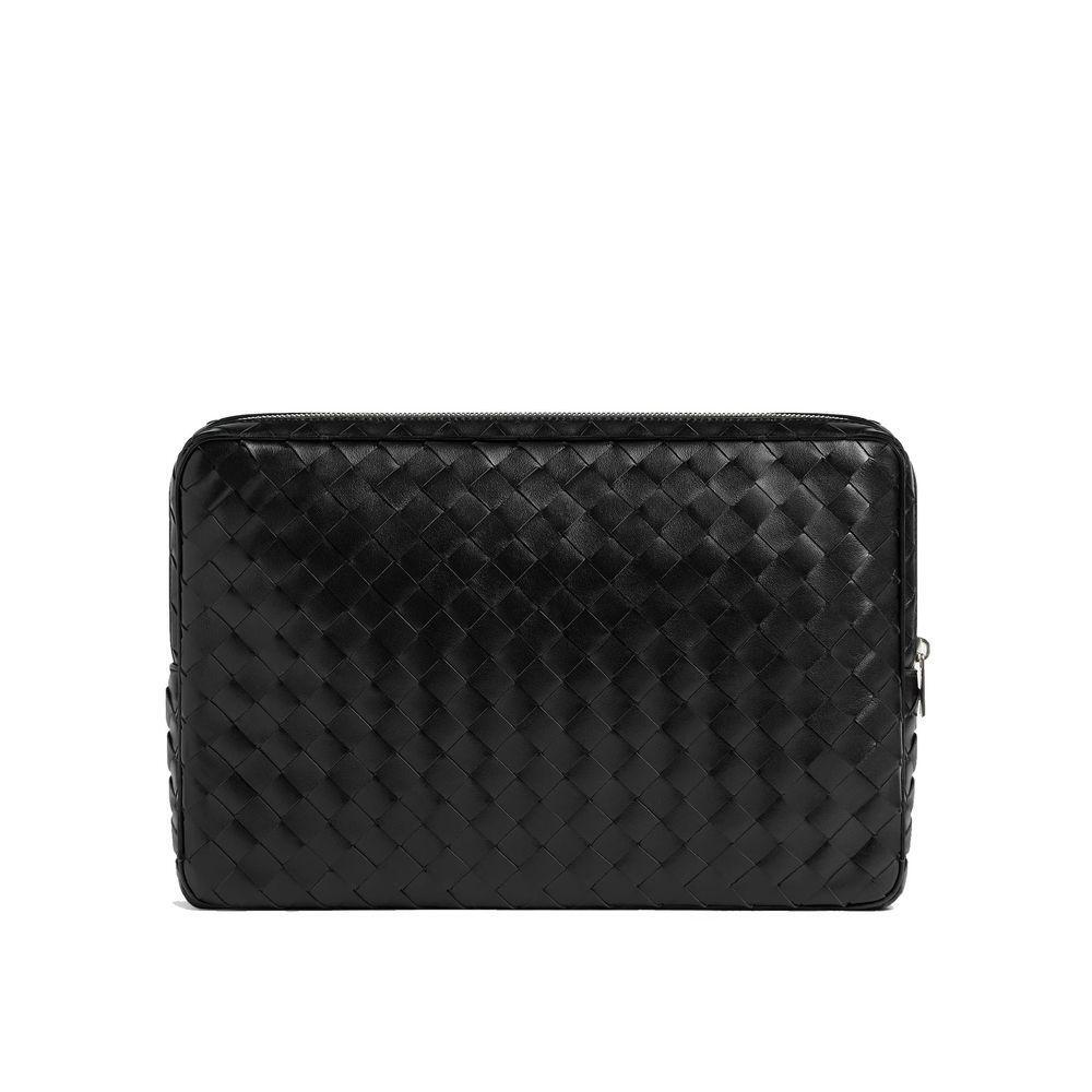 Bottega Veneta Intrecciato Zippered Laptop Case Bag BO-8772559208660