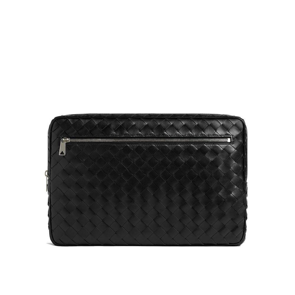 Bottega Veneta Intrecciato Zippered Laptop Case Bag BO-8772559208660