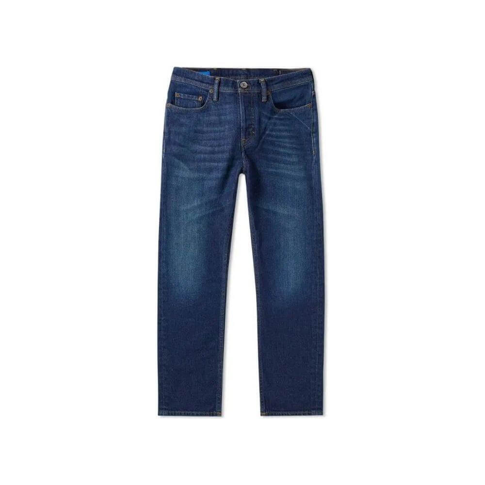 Acne Studios River Dark Blue Cotton Denim Jeans AC-8847107784916-W32
