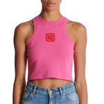 Balmain Cropped Tank Top BA-8776392605908-S
